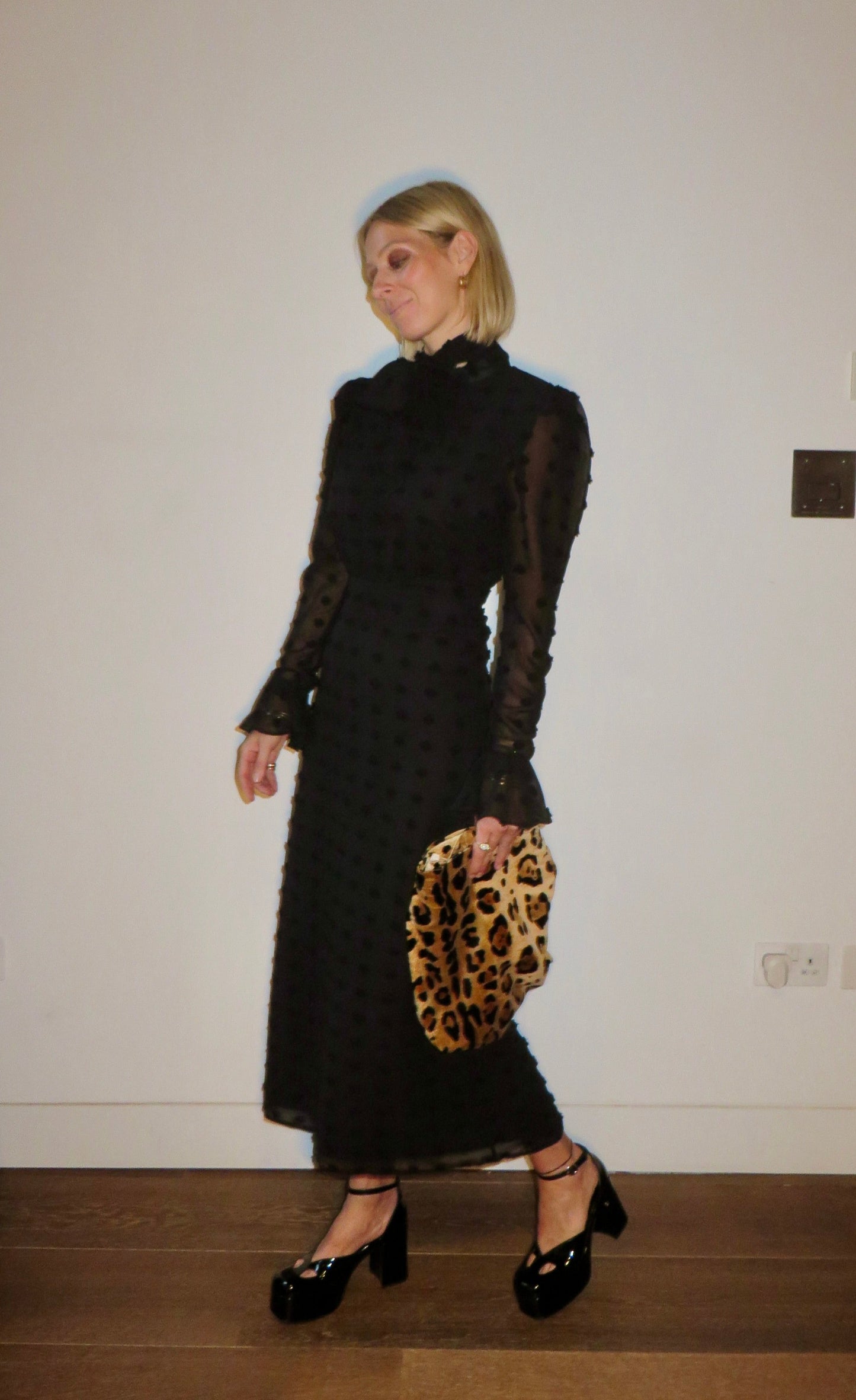 The Elsie Dress Black