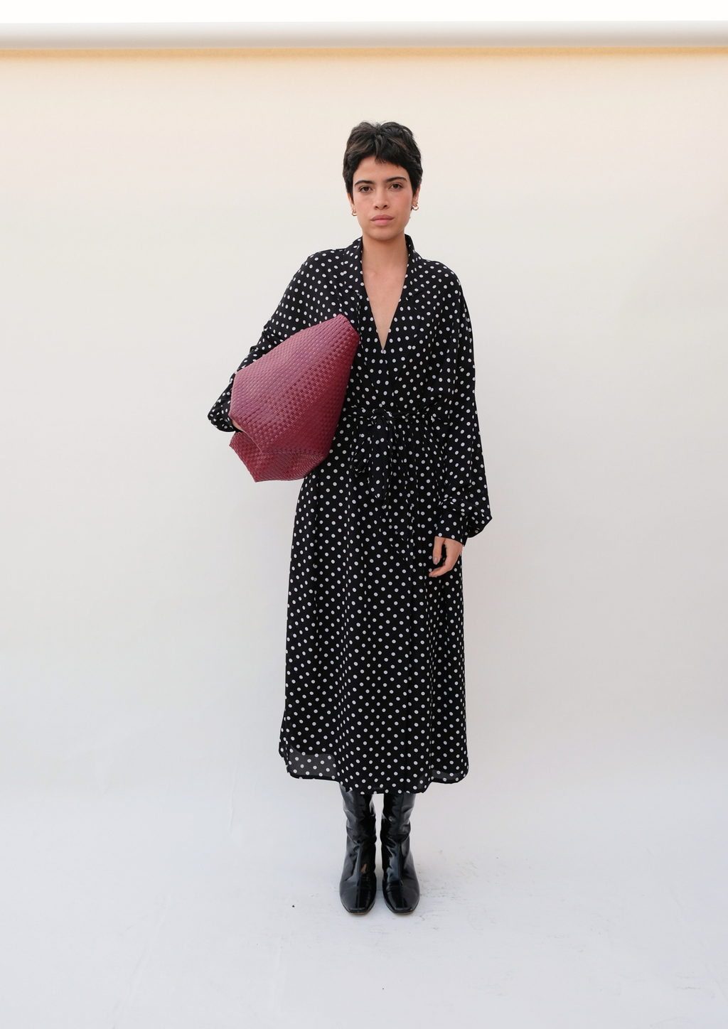 The Claudette Polka Dot Dress