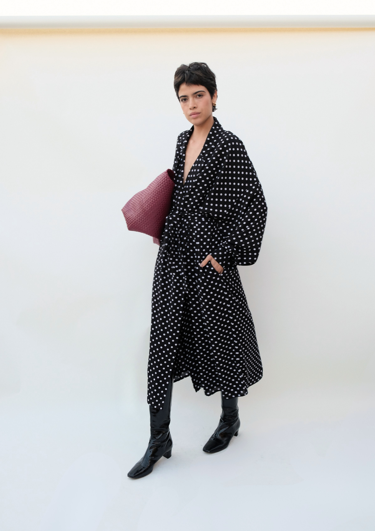 The Claudette Polka Dot Dress