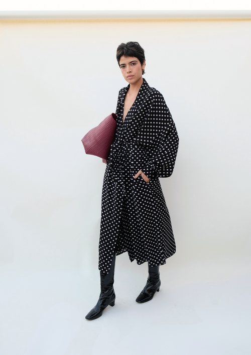 The Claudette Polka Dot Dress
