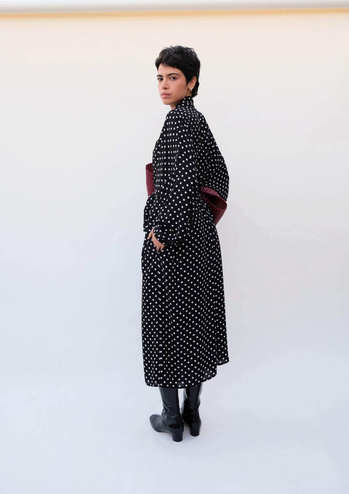 The Claudette Polka Dot Dress