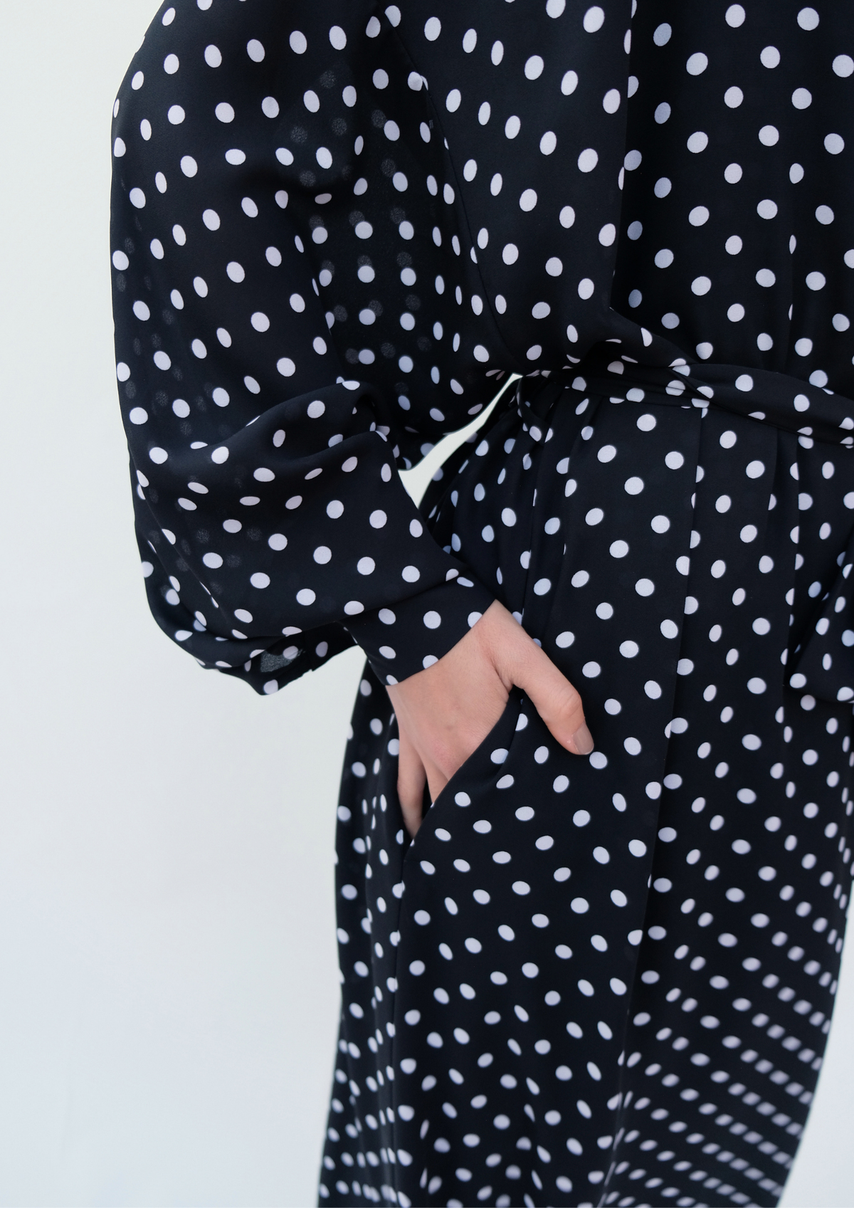 The Claudette Polka Dot Dress