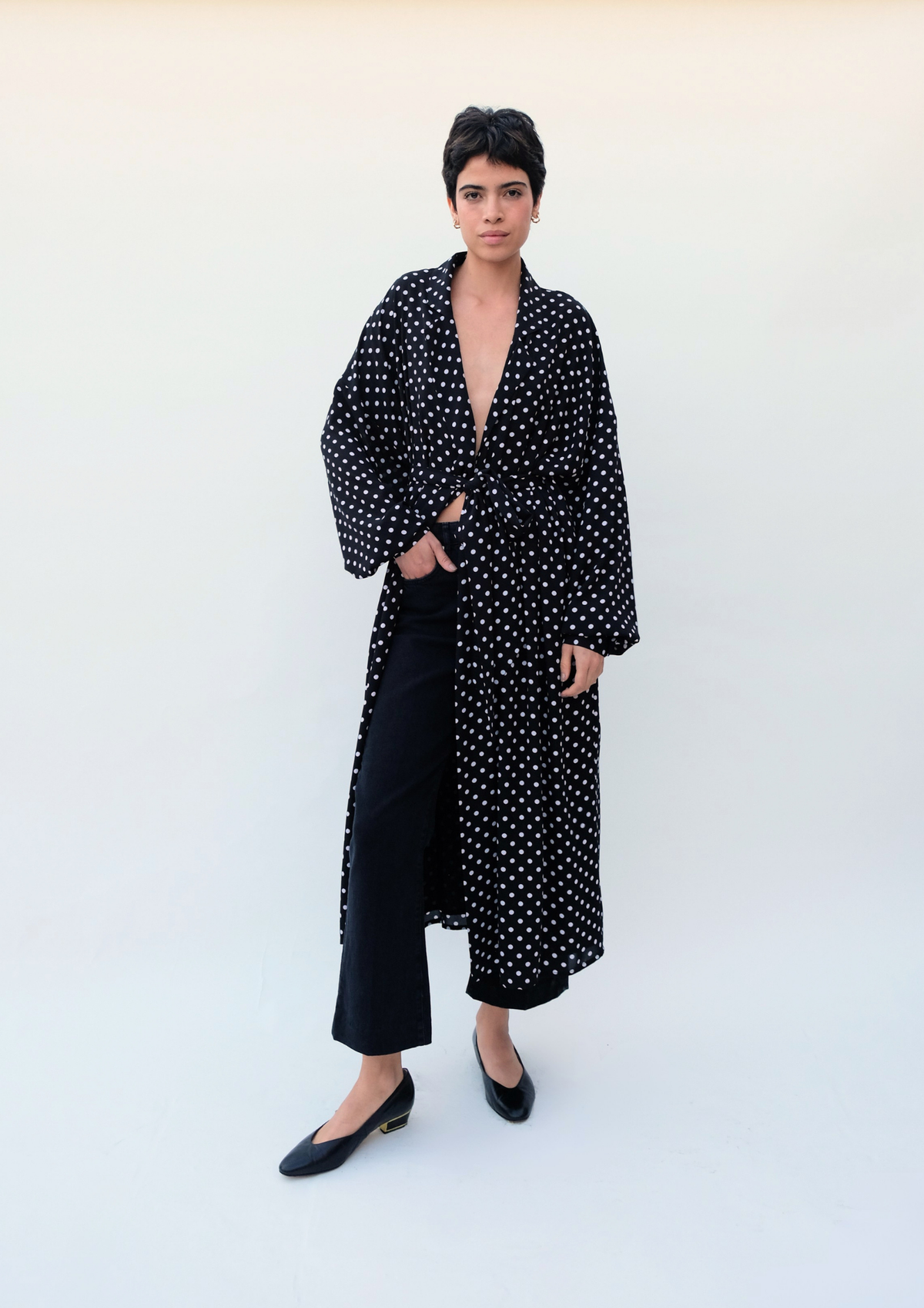 The Claudette Polka Dot Dress
