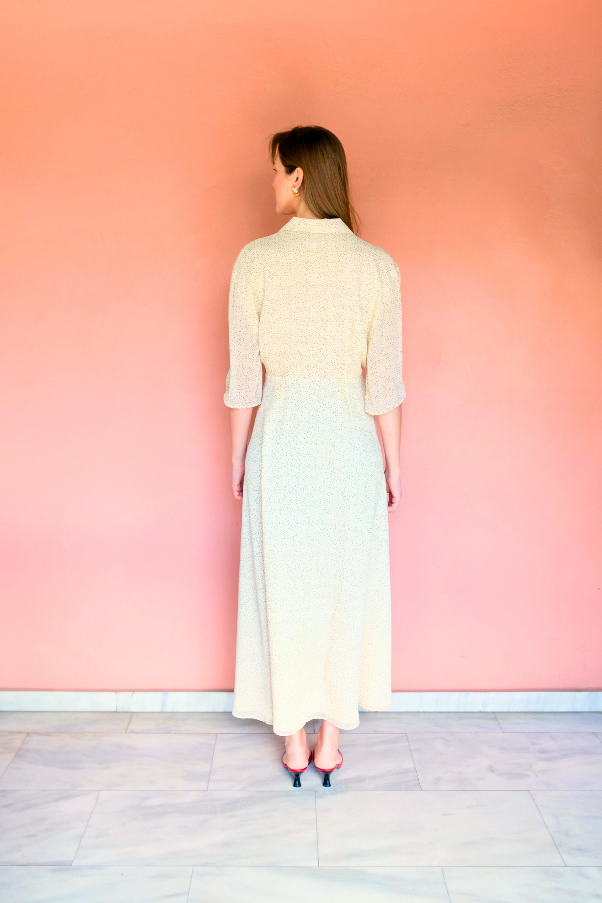 The Clara Dress Butter Yellow
