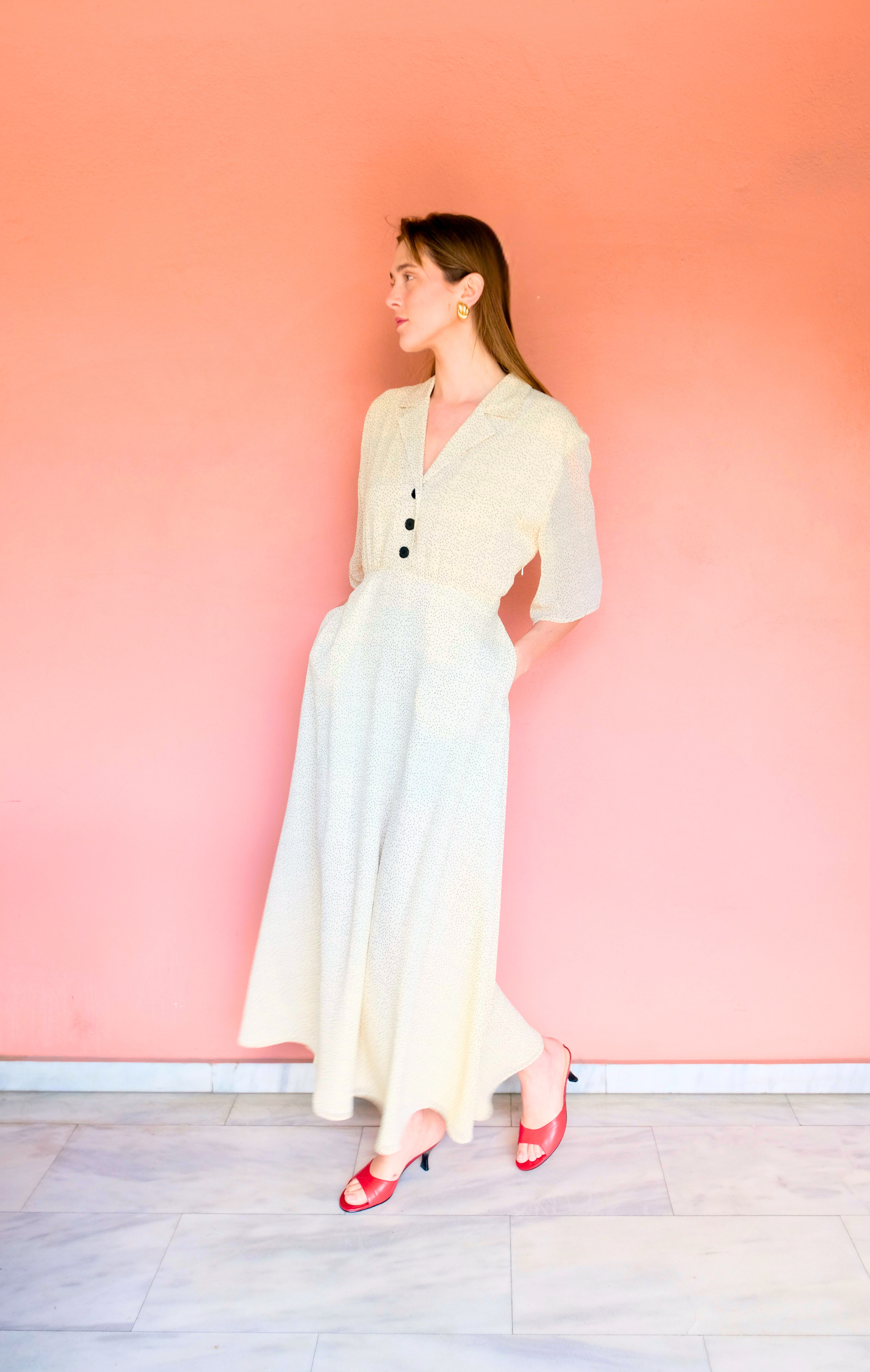 The Clara Dress Butter Yellow