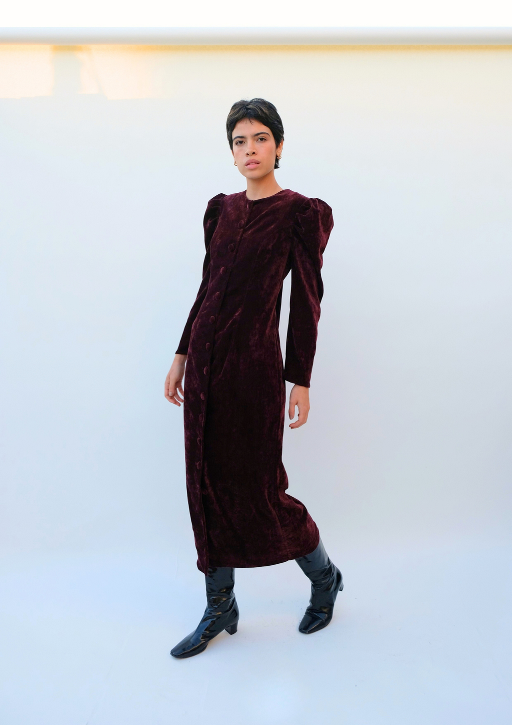 The Falcus Button Front Dress