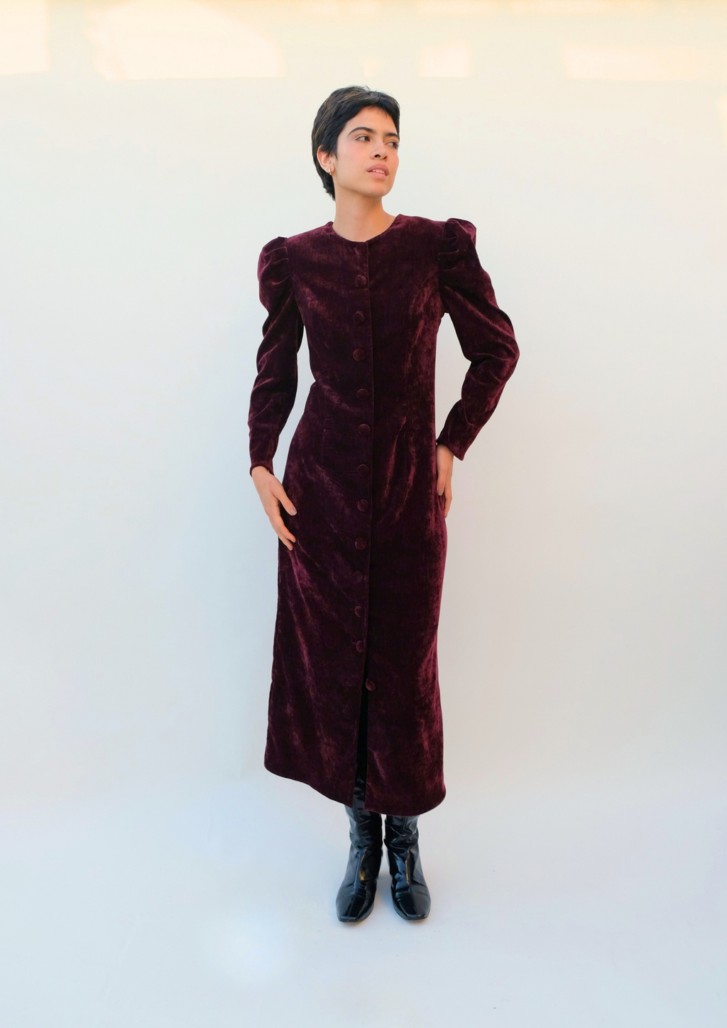 The Falcus Button Front Dress