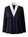 The Peggy Blouse Navy