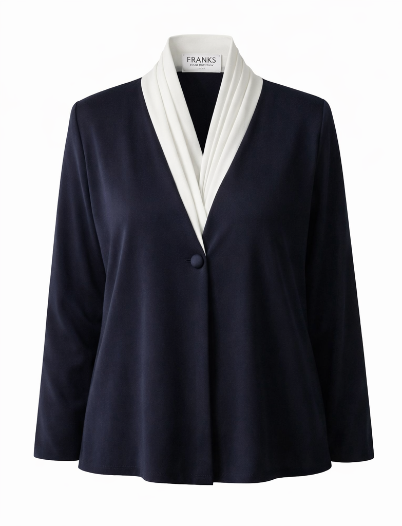 The Peggy Blouse Navy