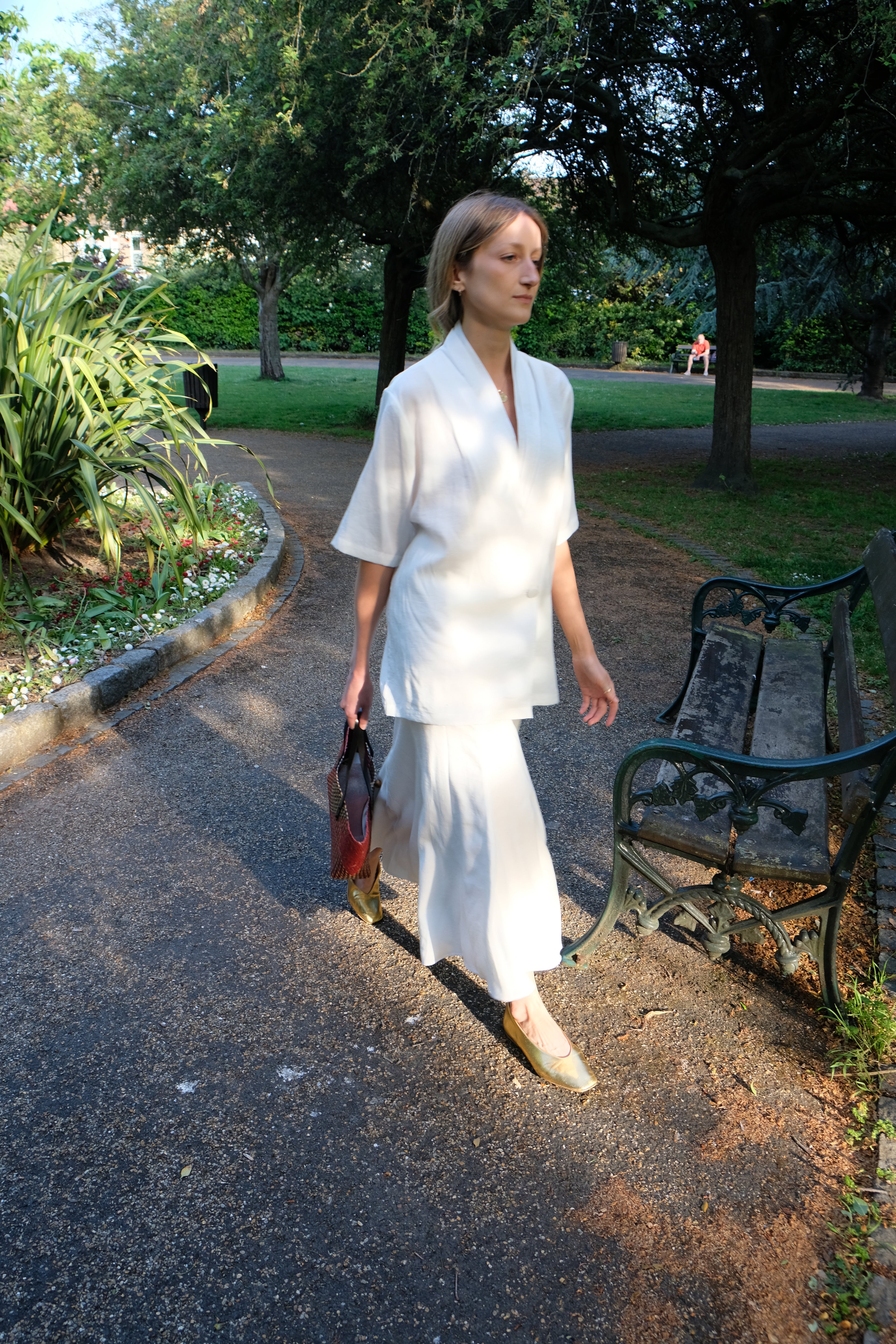 The Peggy Linen White Set