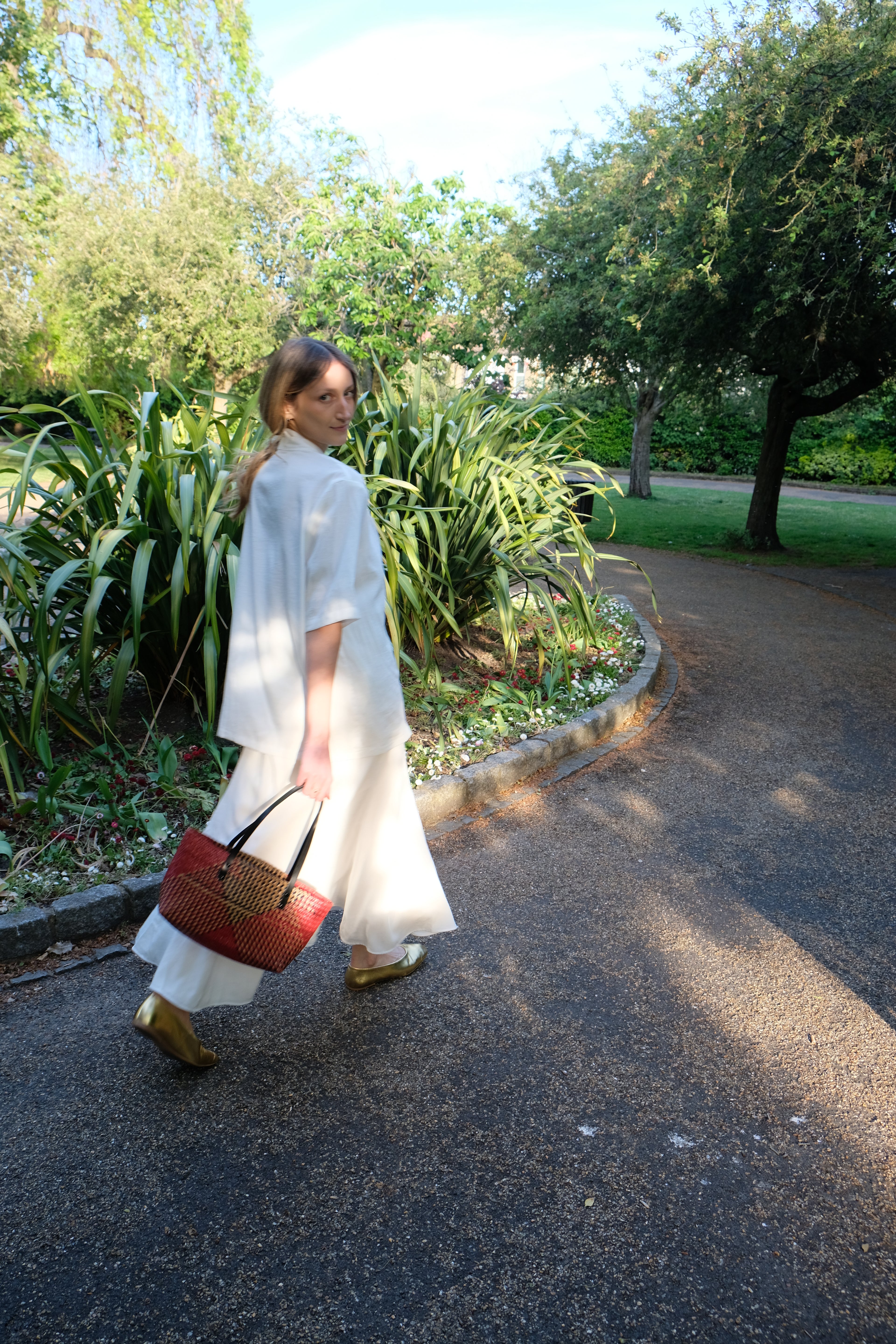 The Peggy Linen White Set