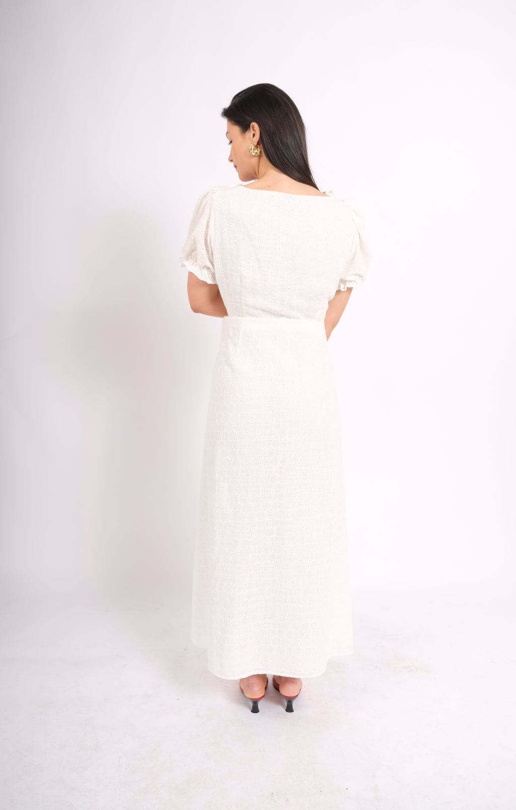 The Katie Broderie Dress