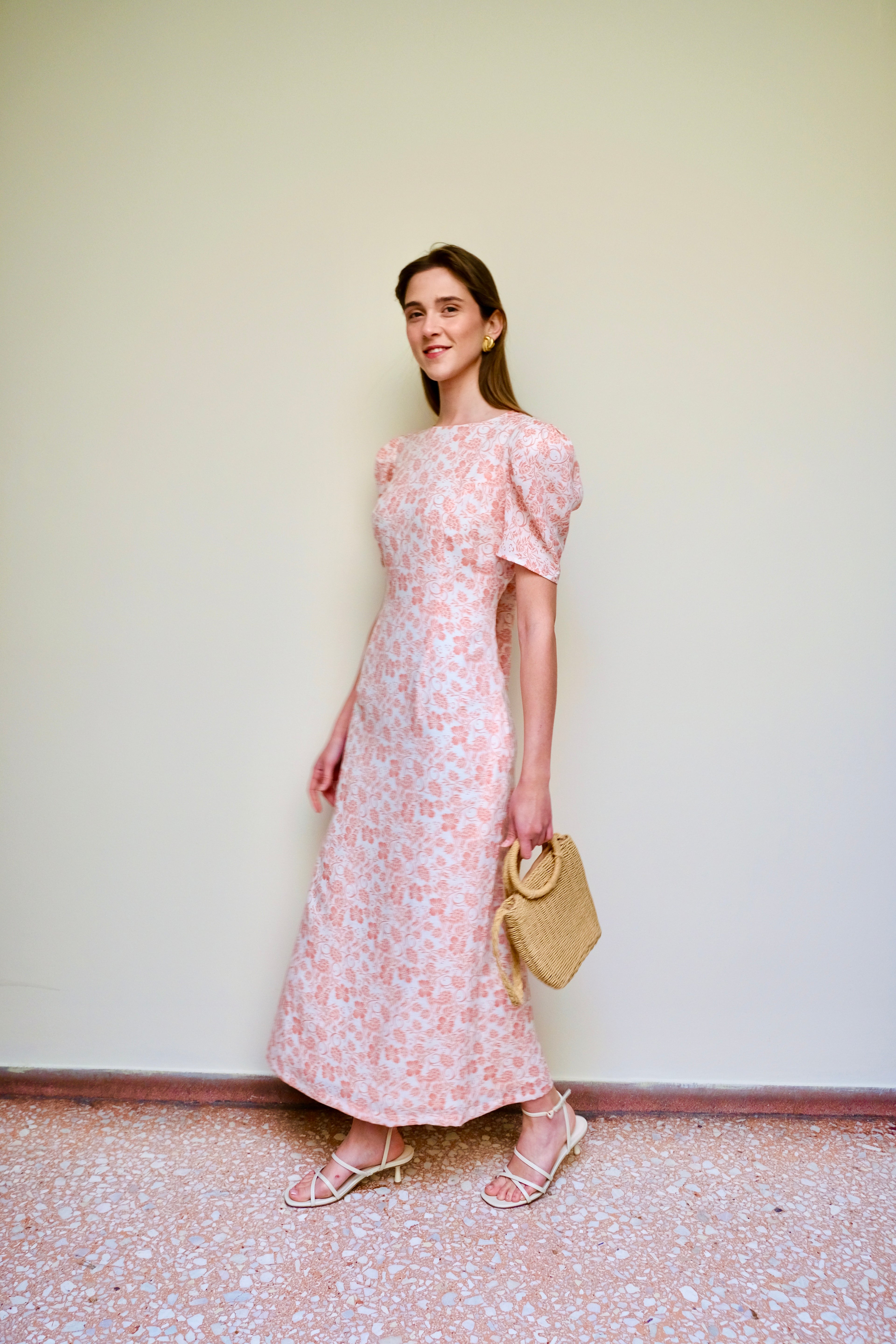 The Falcus Dress Pink Floral
