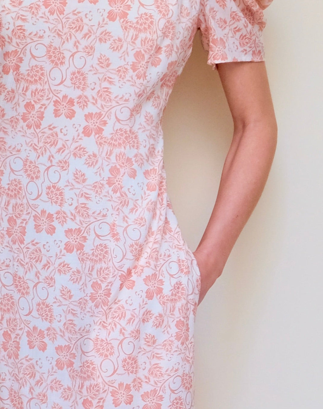 The Falcus Dress Pink Floral Mini FRANKS LONDON The Falcus Dress Pink Floral Mini FRANKS LONDON