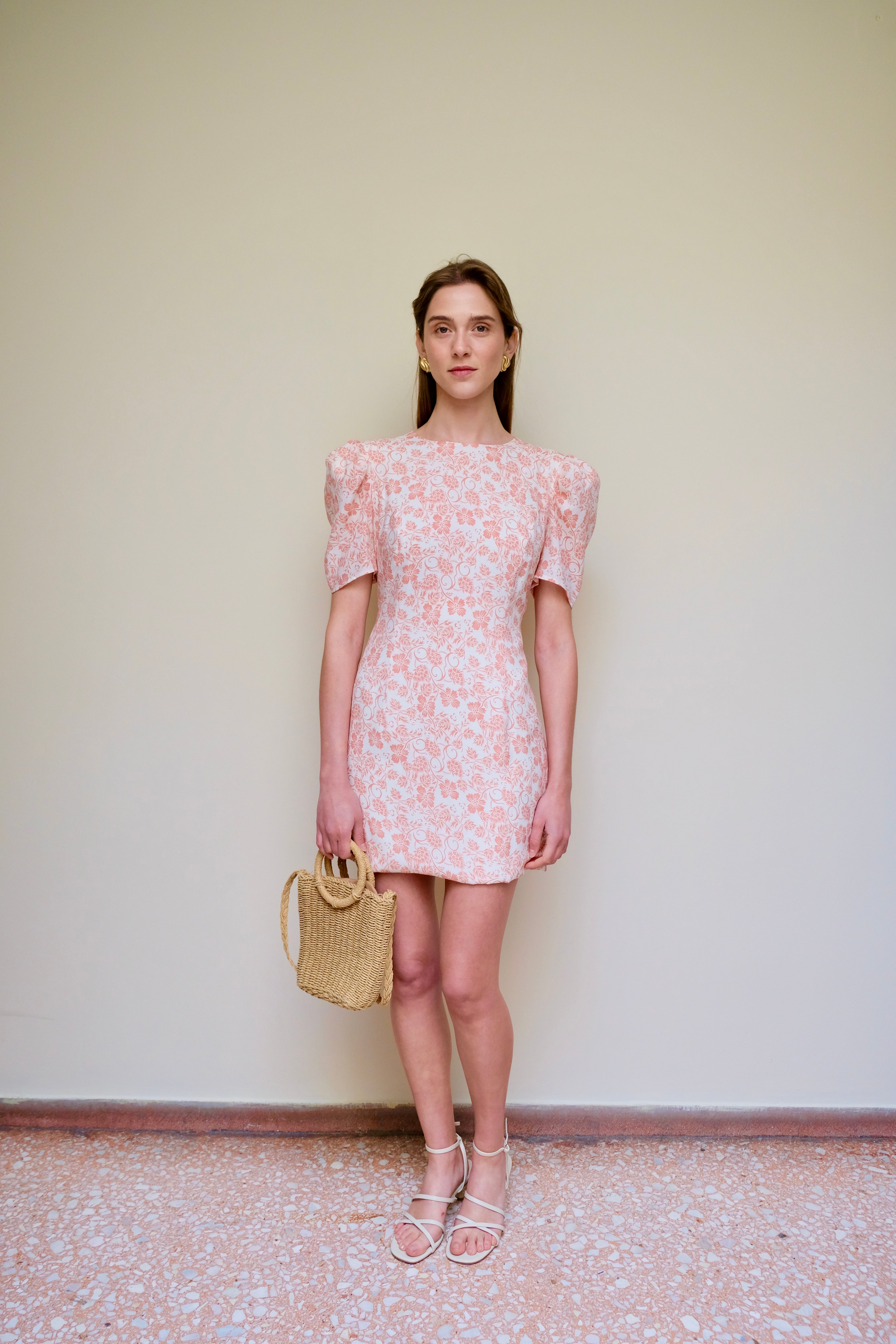 The Falcus Dress Pink Floral Mini