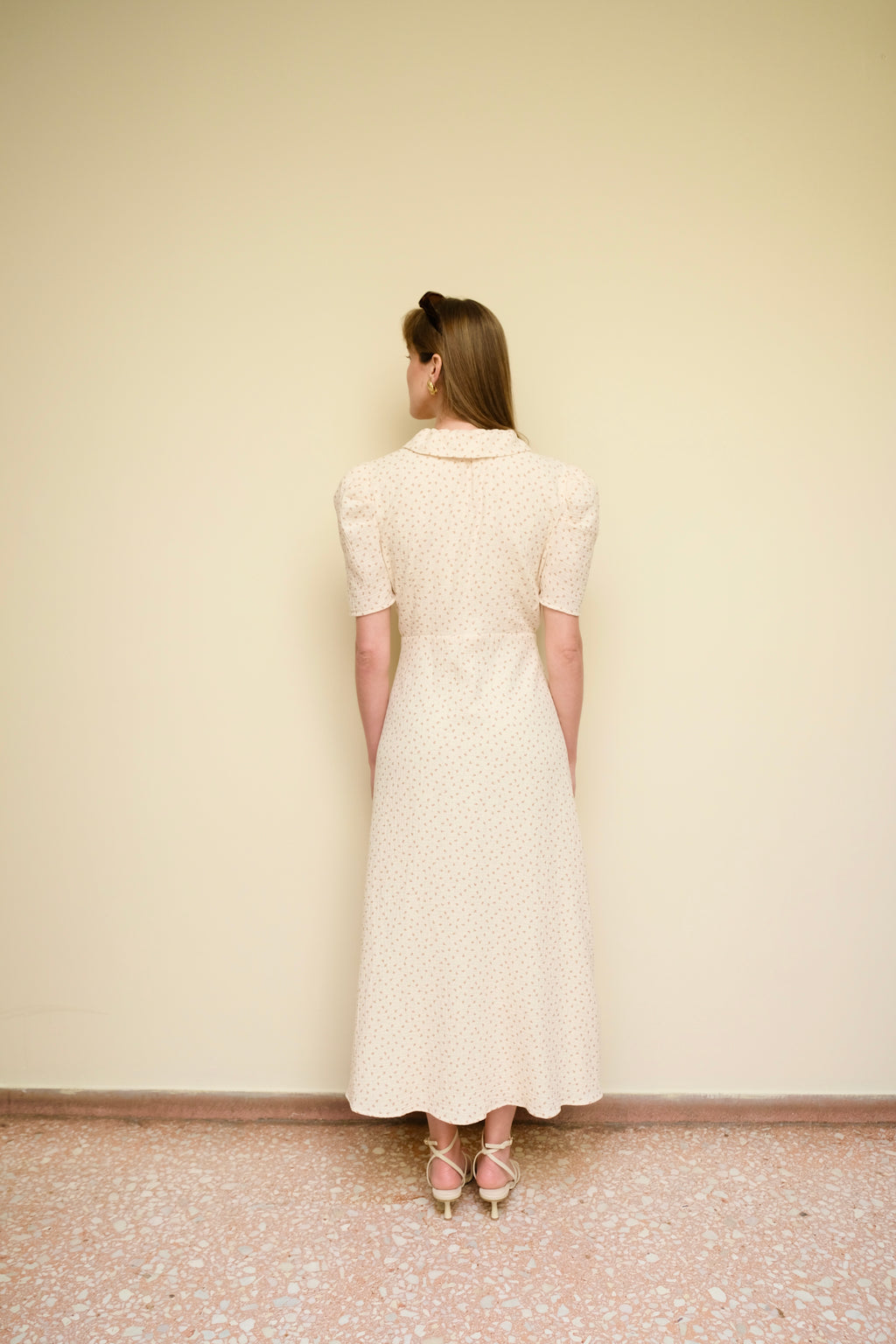 The Ethel Wrap Midi Floral Dress