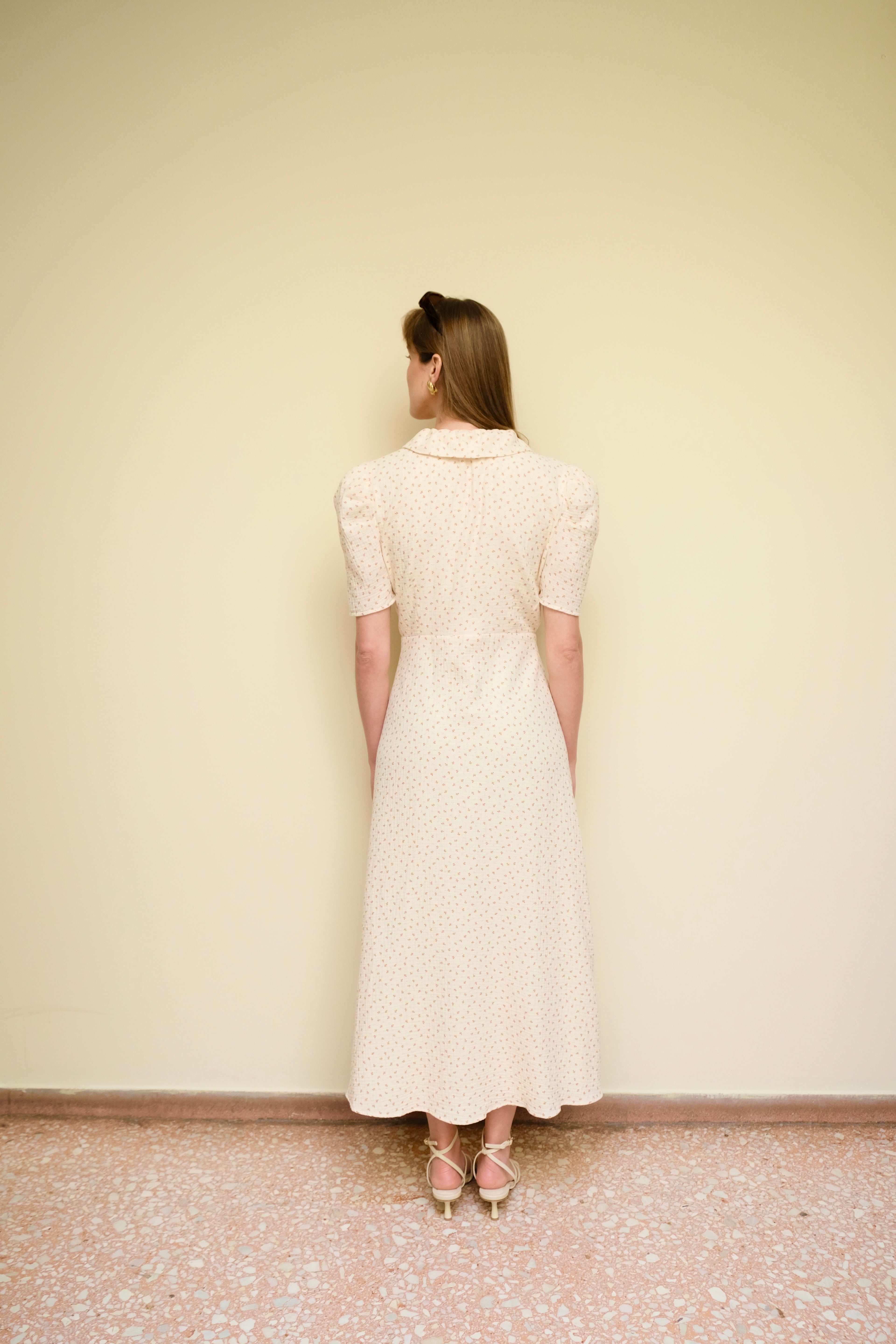 The Ethel Wrap Midi Floral Dress