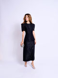 The Falcus Dress Black Sparkle