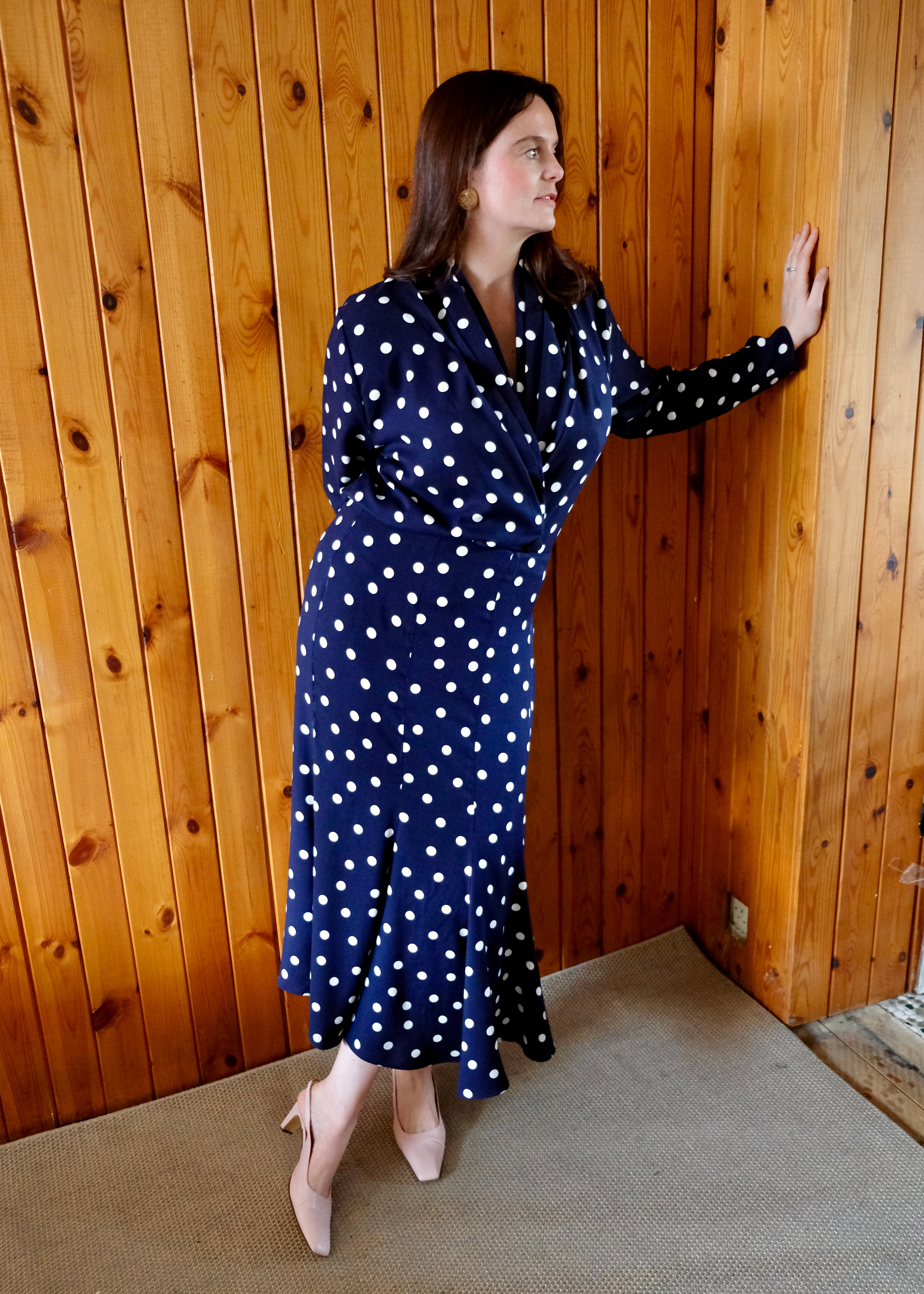 The Peggy Set Navy Spot