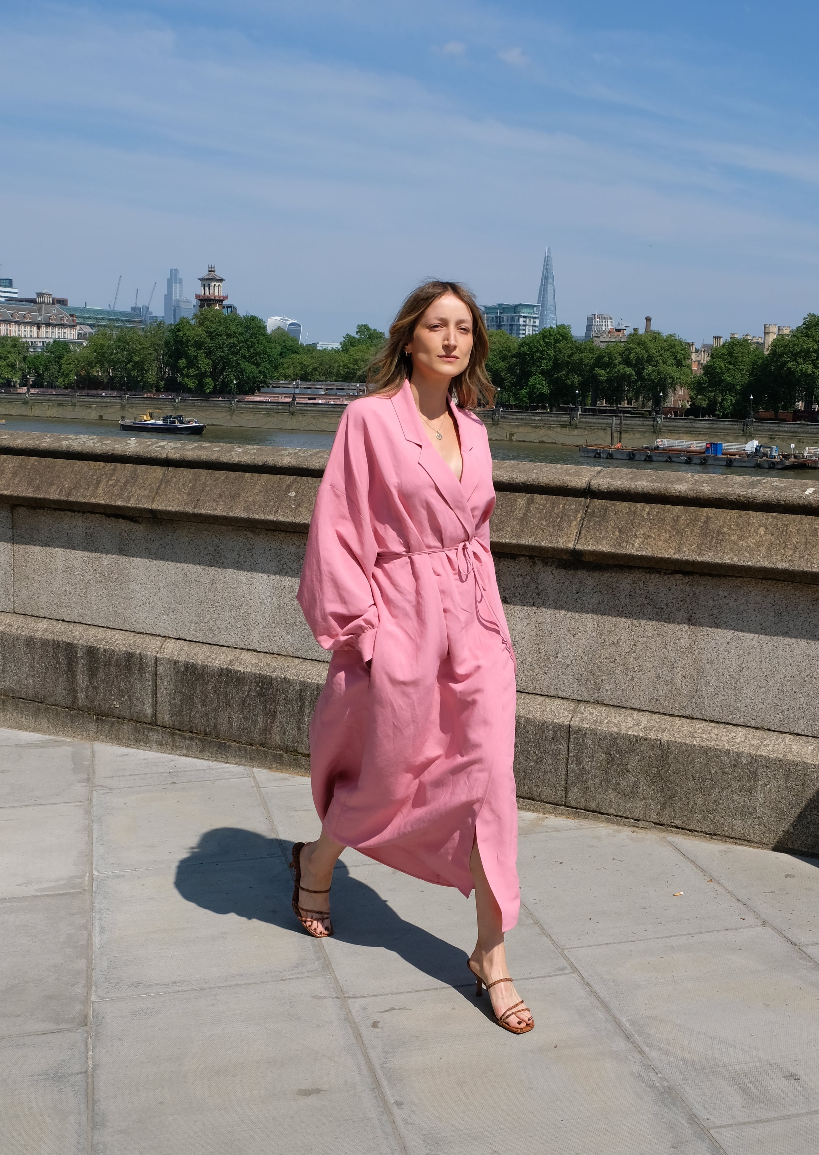 The Claudette Blush Dress