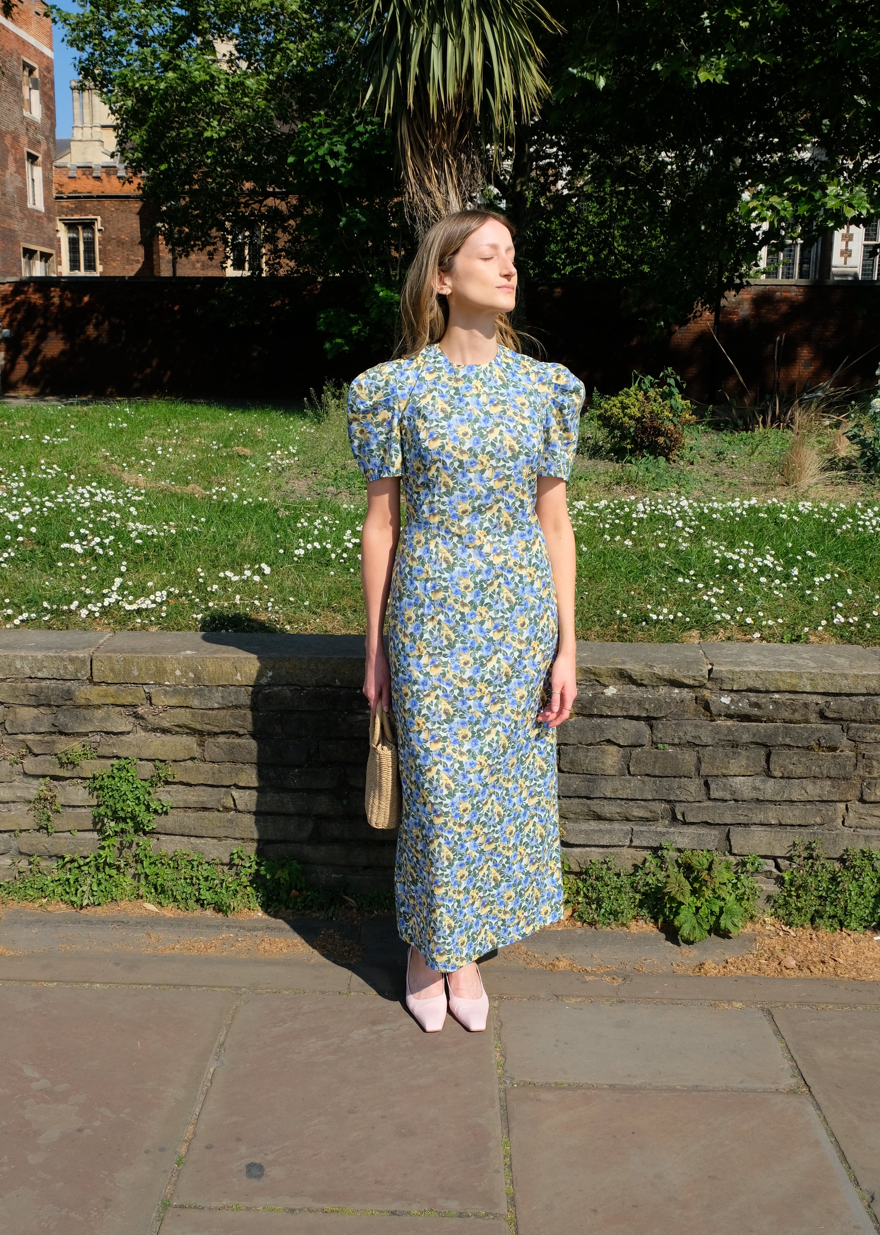 The Falcus Lawn Floral Dress