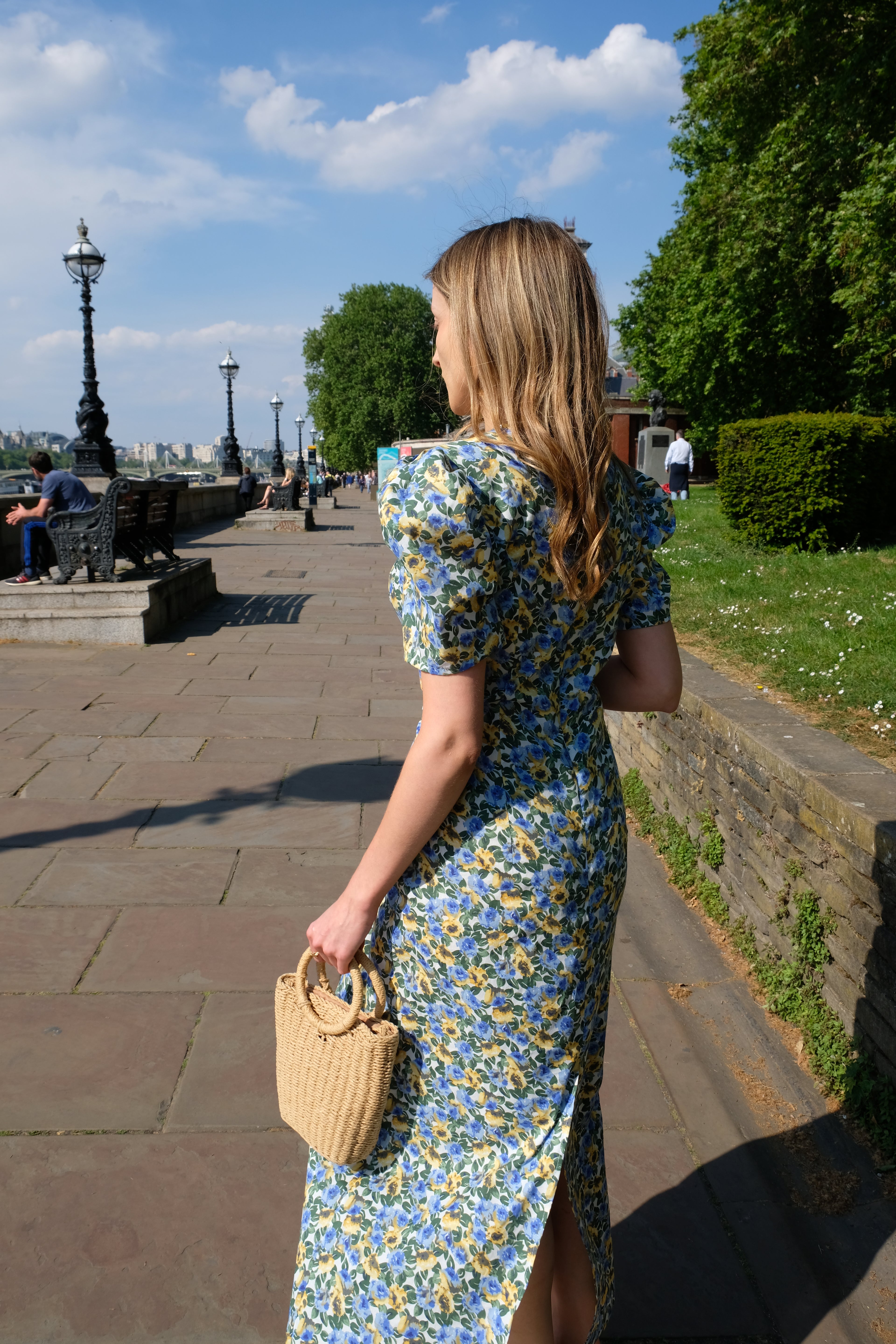 The Falcus Lawn Floral Dress