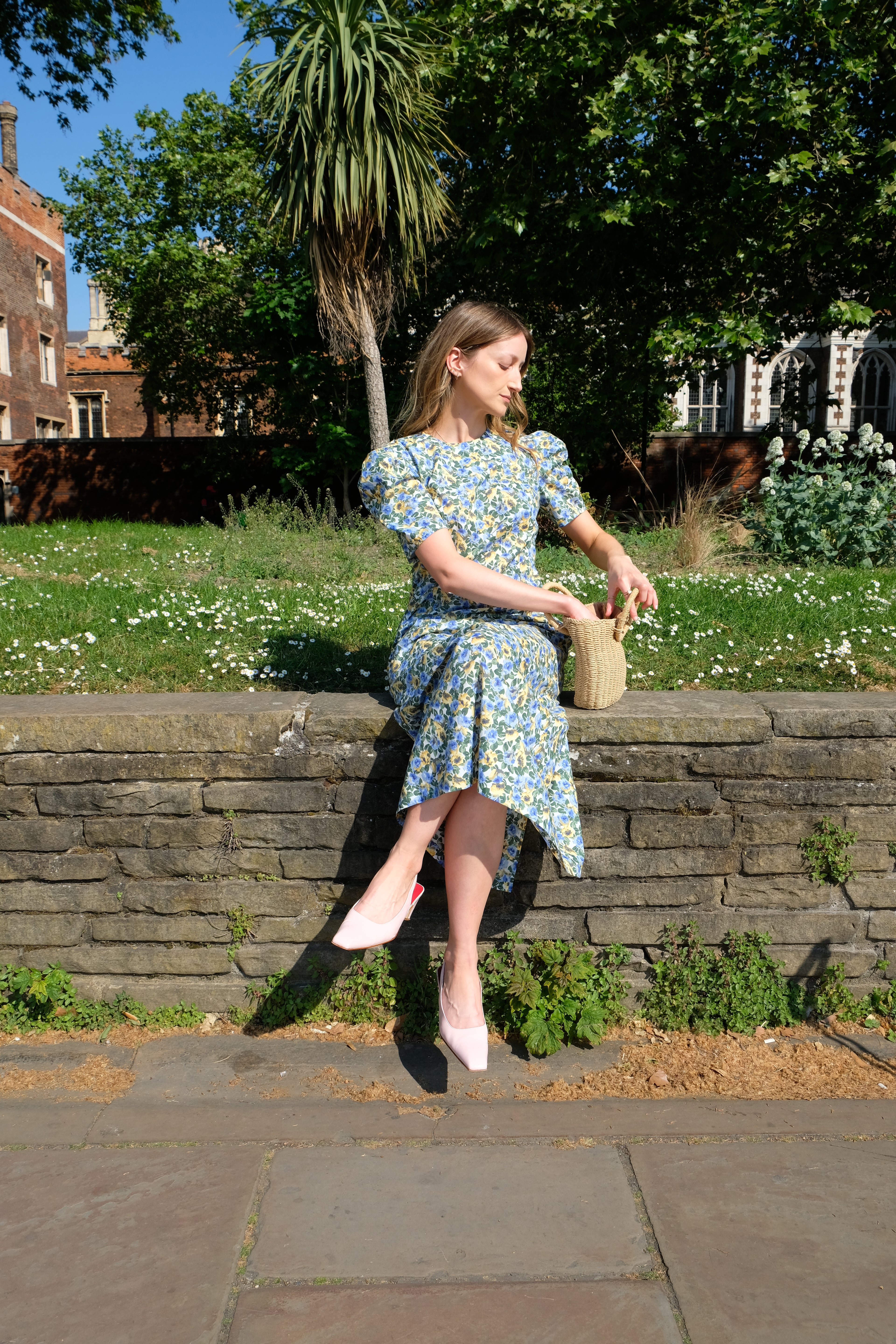The Falcus Lawn Floral Dress