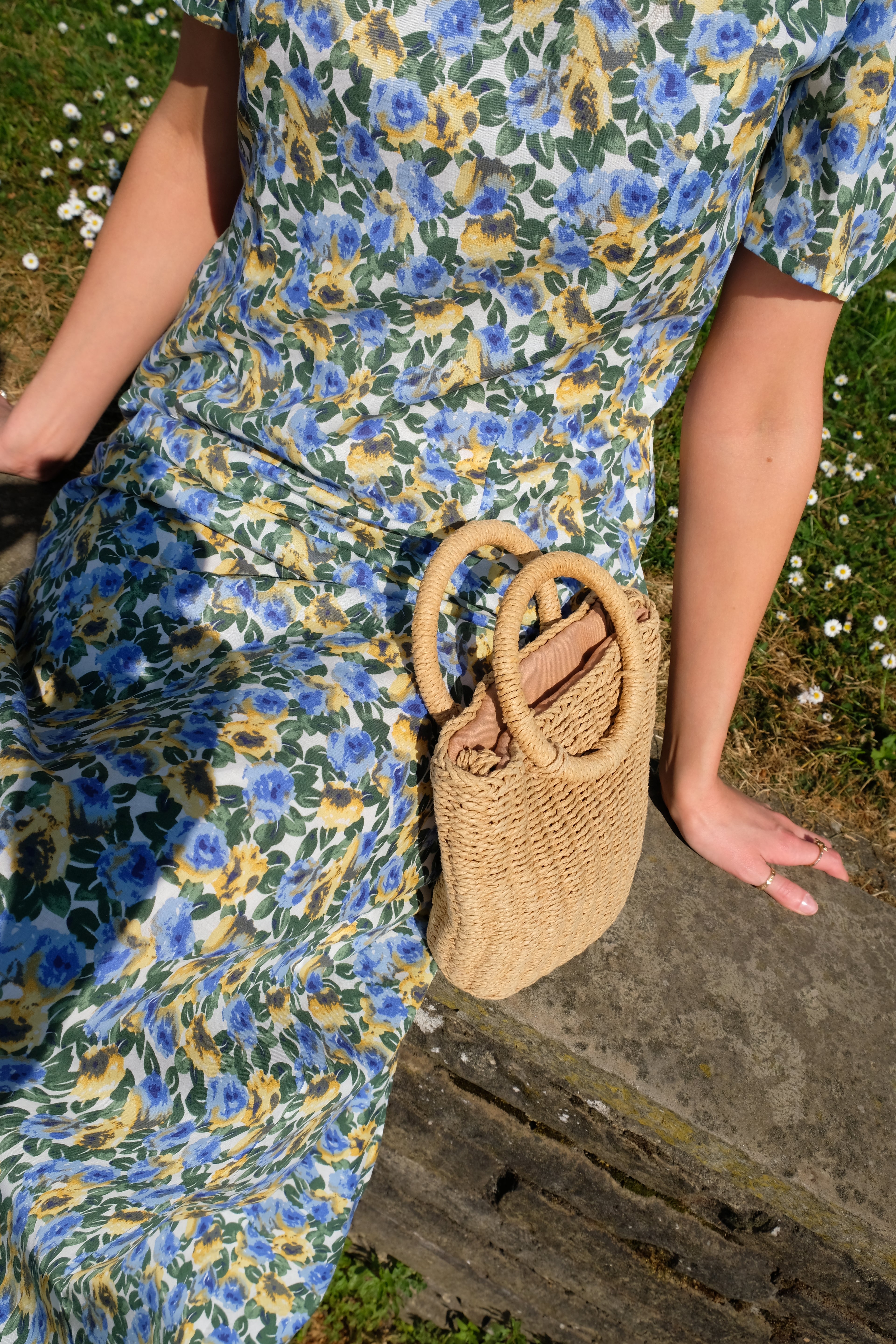 The Falcus Lawn Floral Dress
