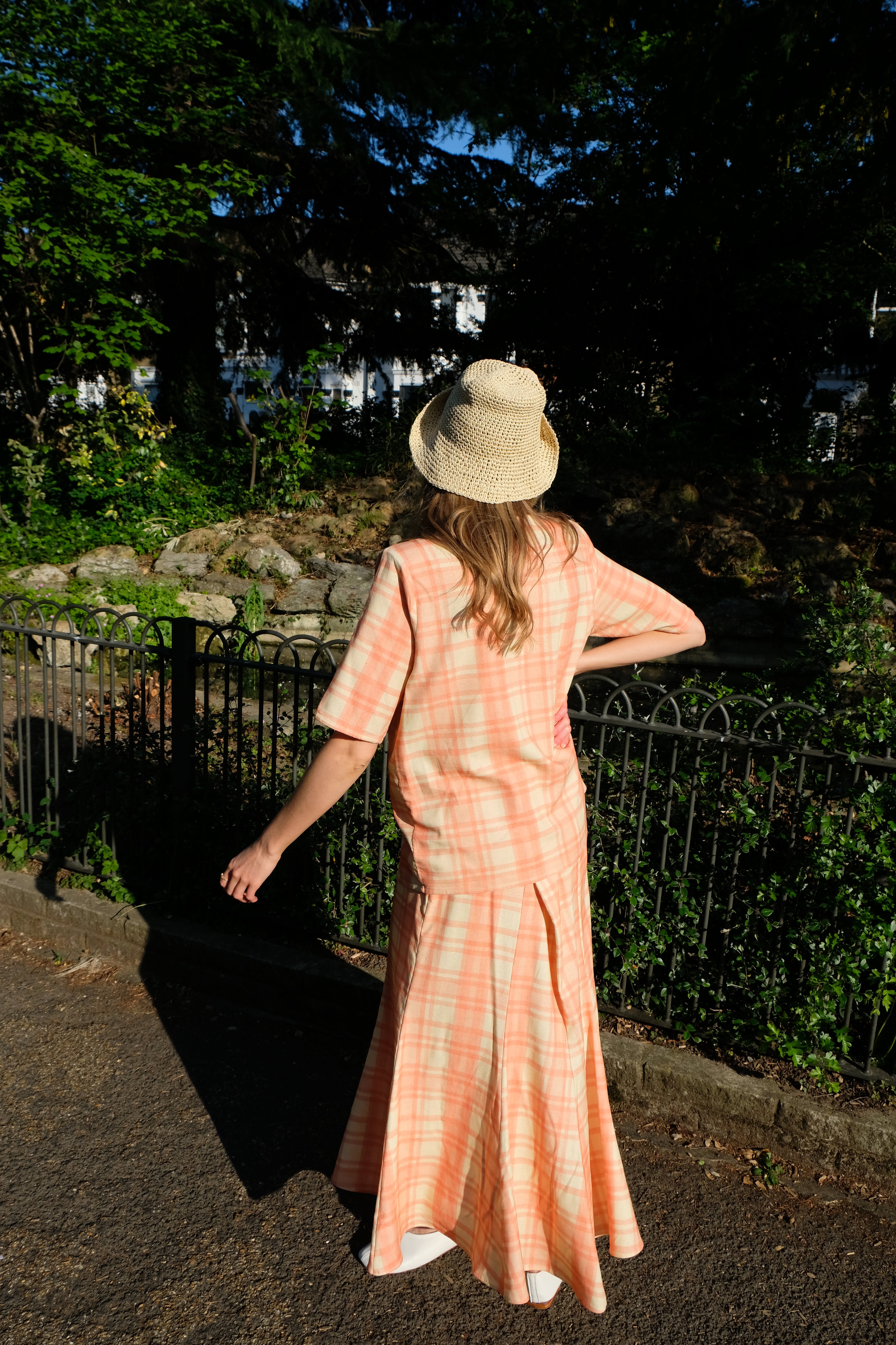 The Peggy Peach Check Set