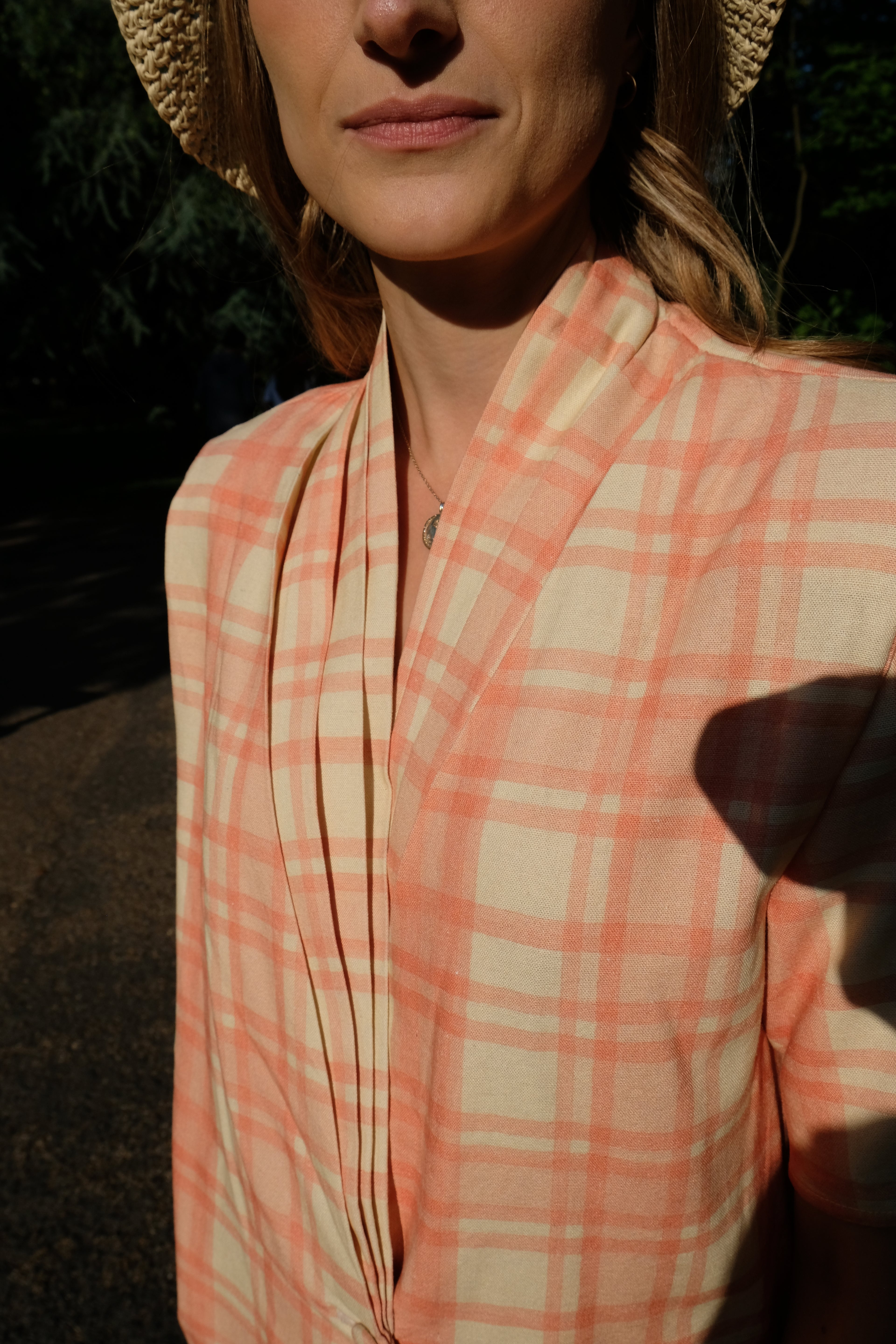 The Peggy Peach Check Set