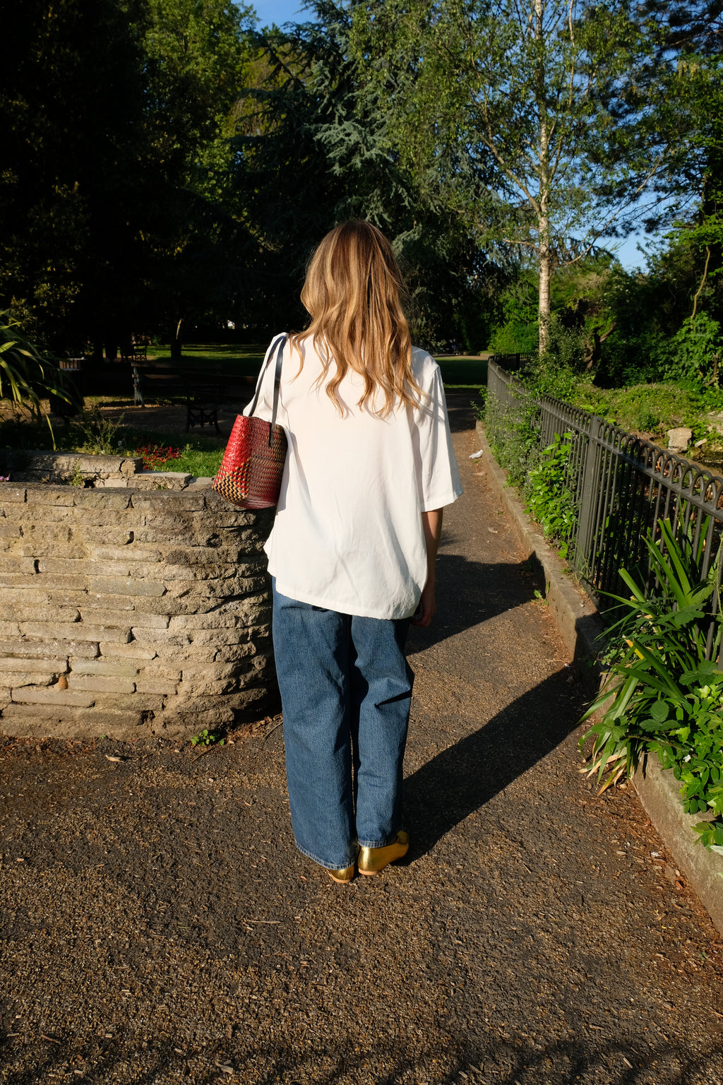 The Peggy White Linen Blouse