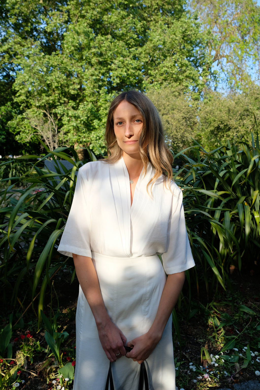 The Peggy Linen White Set