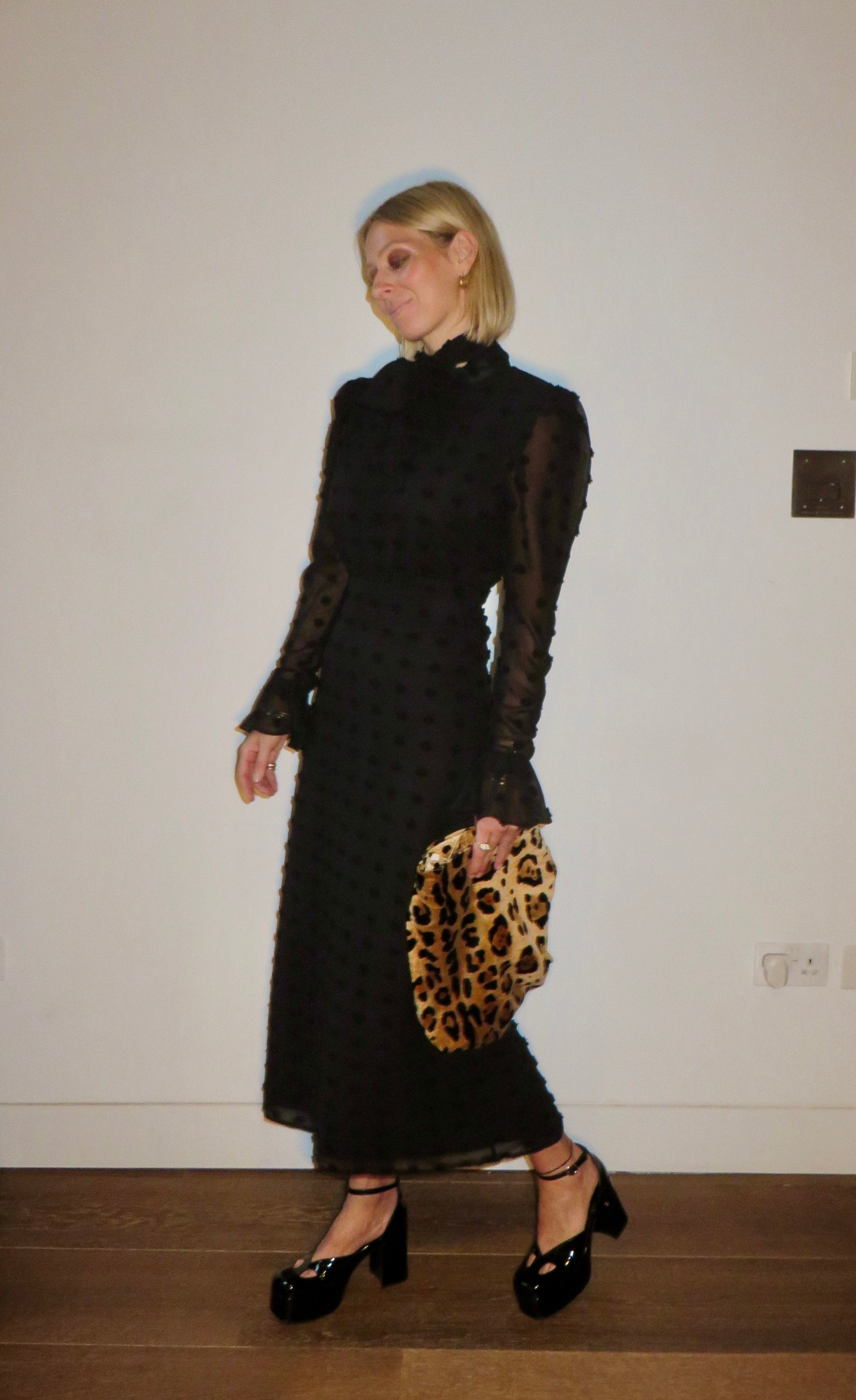 The Elsie Dress Black