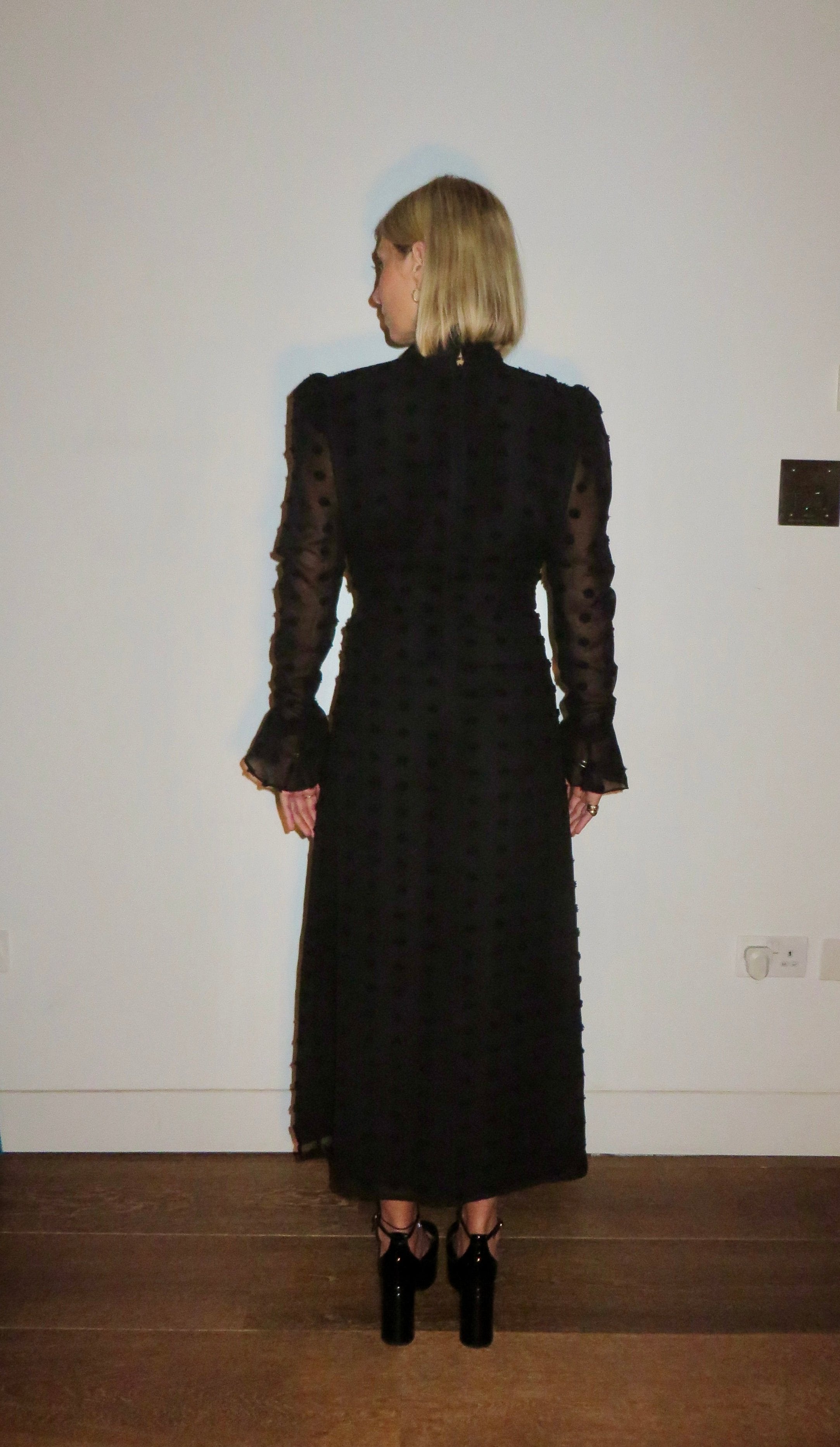 The Elsie Dress Black
