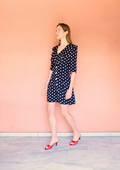 The Debbie Dress Polka Dot Mini