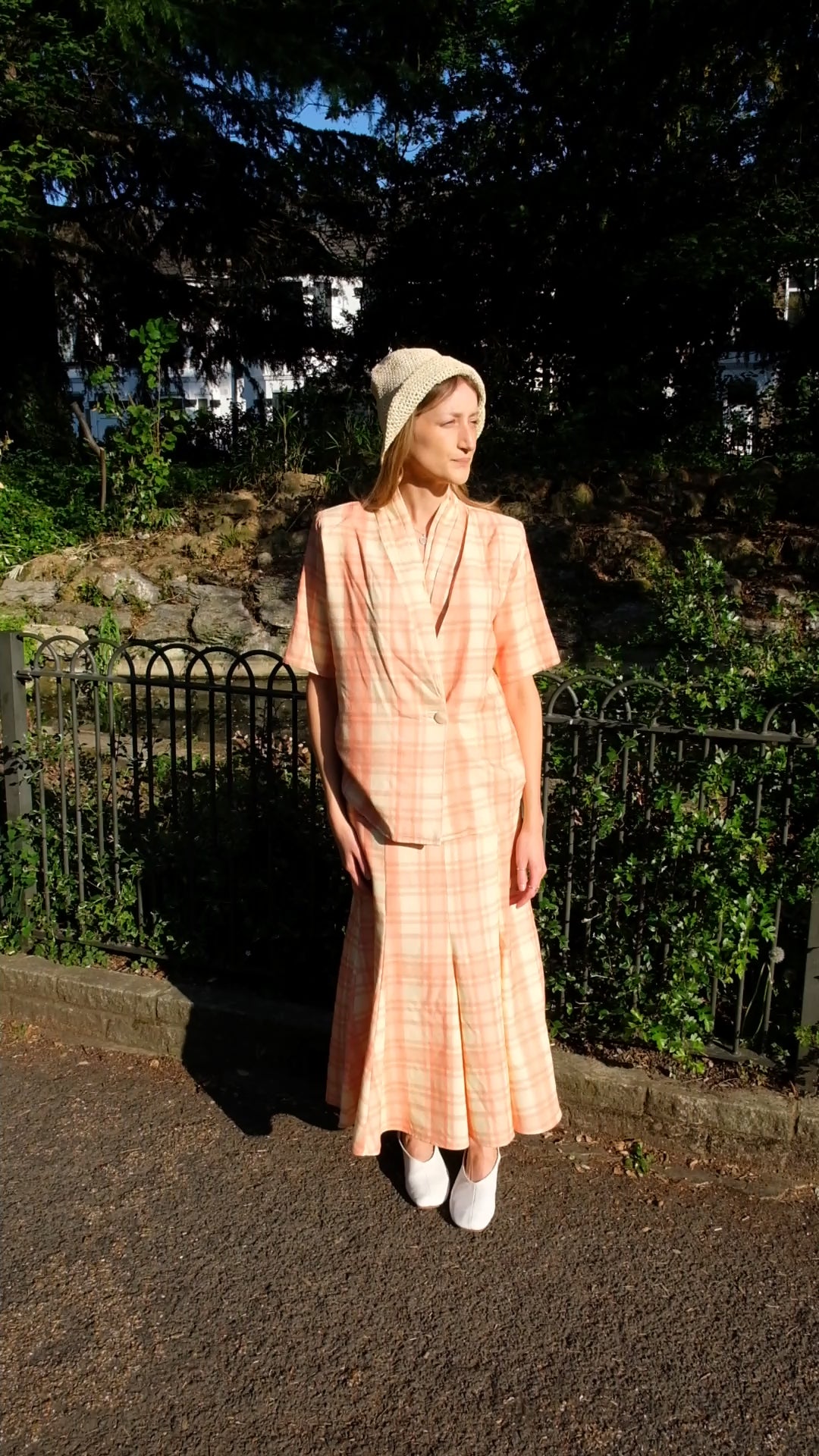 The Peggy Peach Check Set